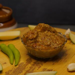 green chilli mango pickle