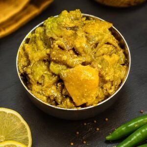 lemon green chilli pickle