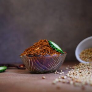 spiced bitterguard kaaram podi